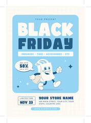 black friday sale flyer template