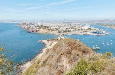 The icnonic lighthouse of Mazatlan, Sinaloa, the world's highest in active use