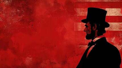 Greeting Card and Banner Design for Lincoln's Birthday