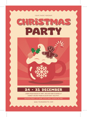 christmas event flyer template