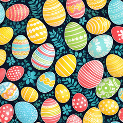 Obraz premium Beautiful vintage Easter background and wallpaper