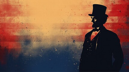 Greeting Card and Banner Design for Lincoln's Birthday