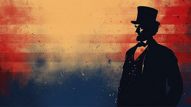 Greeting Card and Banner Design for Lincoln's Birthday - Powered by Adobe