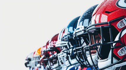 Fototapeta premium Greeting Card and Banner Design for Super Bowl Day