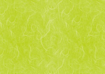 抹茶色の和紙（雲竜紙）の背景