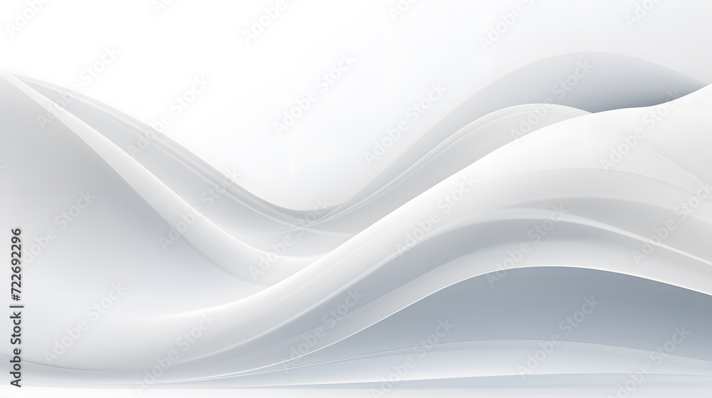 Poster abstract background with waves