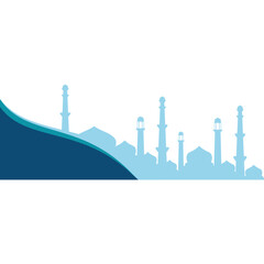 Obraz premium Islamic Mosque Corner