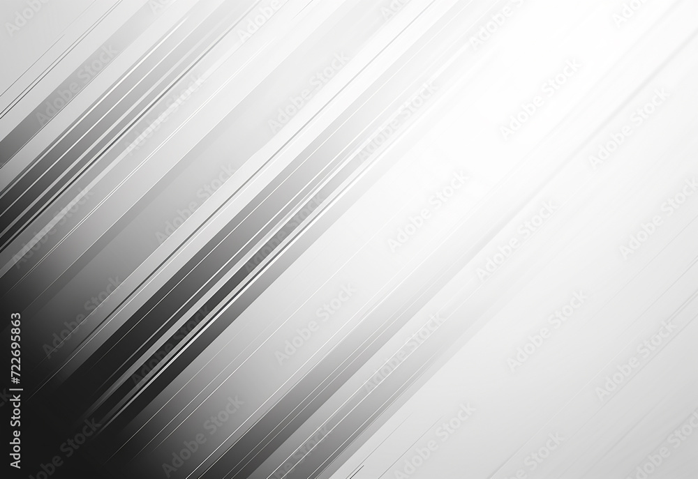 Wall mural Abstract background diagonal speed motion light grey and white stripe lines. You can use for ad, poster, template, business presentation