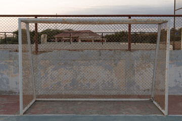 football goal keeper fence