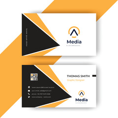 Vector professional modern business card design
