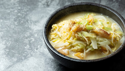 Bean Sprout and Dried Pollack Hangover Ramyeon	