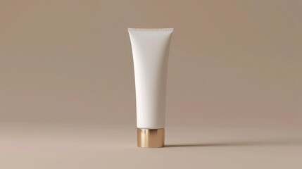 cosmetic pump tube mockup