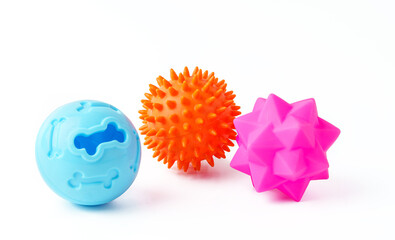 Dog pet toy isolated on white background
