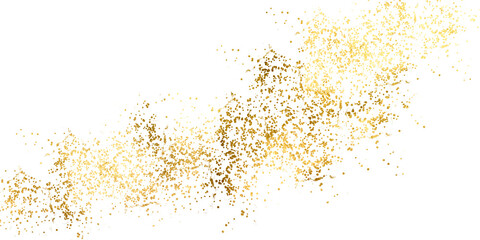 Gold sparkle ,splatter border,Gold Foil Frame Gold brush stroke, gold splatter frames glitter gold confetti lights fireworks brilliant falling particle shine. Gold strike on transparent background.
