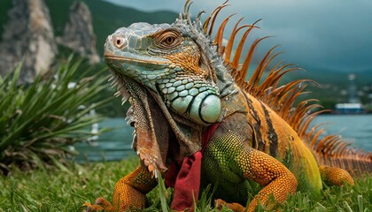     tyle Reigns Supreme: Iguana's Fabulous Fashion Statement