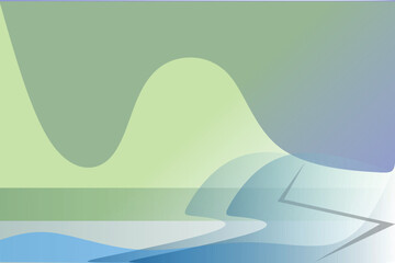 a beautiful blue background vector image