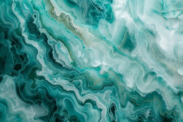 Obraz premium Seafoam Green Marble Texture Abstract