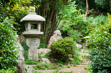 日本庭園の景色