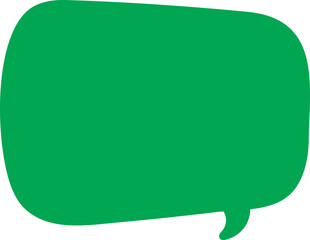 speech bubble chat message