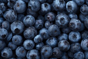 Background of fresh blueberries