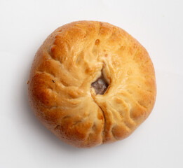 Samsa isolated on white background