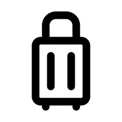 Luggage Line Icon