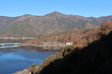 December 1, 2023: Viewing Mount Fuji at Tenjozan Park, Japan