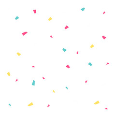  colorful confetti vector 