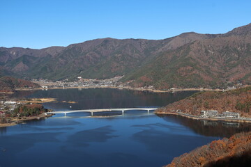 December 1, 2023: Viewing Mount Fuji at Tenjozan Park, Japan