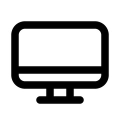 Monitor Line Icon