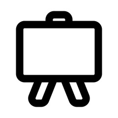 Presentation Line Icon