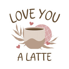 cup of coffee ilove alatte png file
