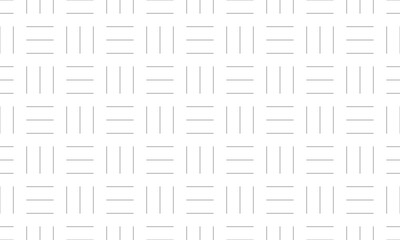 Simple grey line abstract seamless pattern. Vector Repeating Texture.