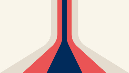 80 or 90 vintage stripes background. vector illustration