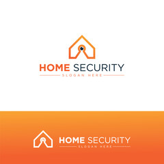 Smart Home Security Logo Design