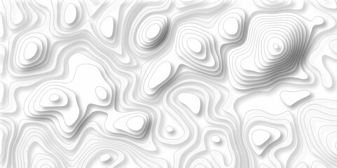 Topographic map. Geographic mountain relief. Abstract lines background. Contour maps. Vector illustration, Topo contour map on white background, Topographic contour lines vector map seamless pattern.