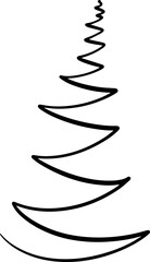 doodle line otline vector