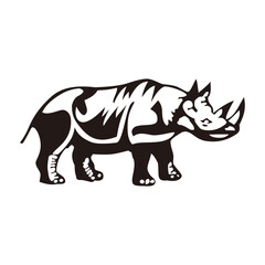 Make a Professional Rhino Vector Images