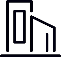 Facade Architecture Icon