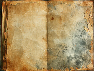 dysturbd journal page, vintage old texture,