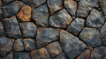 Stone texture background with various shapes and earthy tones.