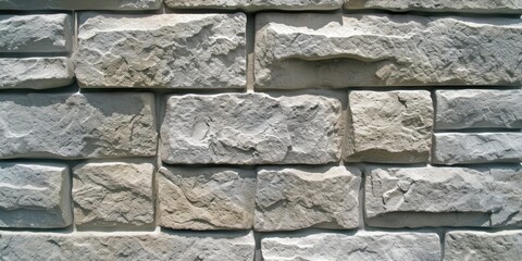 White stone wall texture, seamless background with natural patterns.
