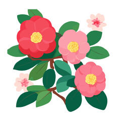 background with flowers