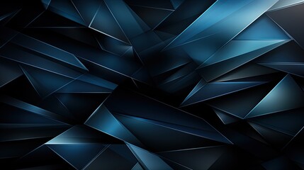 abstract blue crystal background. Created with Ai