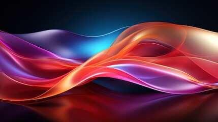 Abstract background with colorful water. Created with Ai