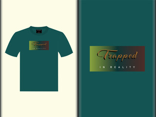 Trapped t-shirt design