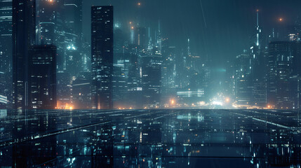 Night city background cyber city background
