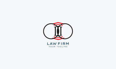 Attorney and lawyers logo design vector template