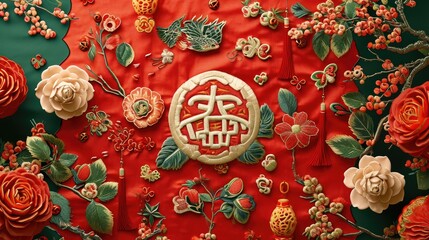 A Traditional Chinese Embroidery Exhibition, Chinese New Year