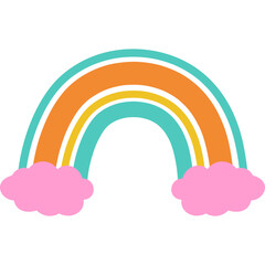 Organic Rainbow Element